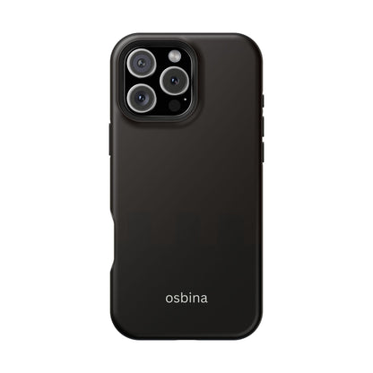 osbina | MagSafe compatible for iPhone | The Onyx Phone Case | Modern Man Collection