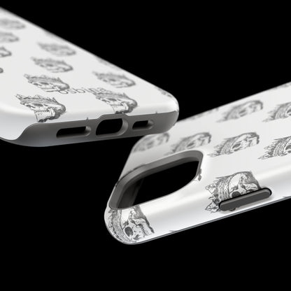 osbina | MagSafe compatible for iPhone | Skulls Royale Phone Case | Season Collective Collection