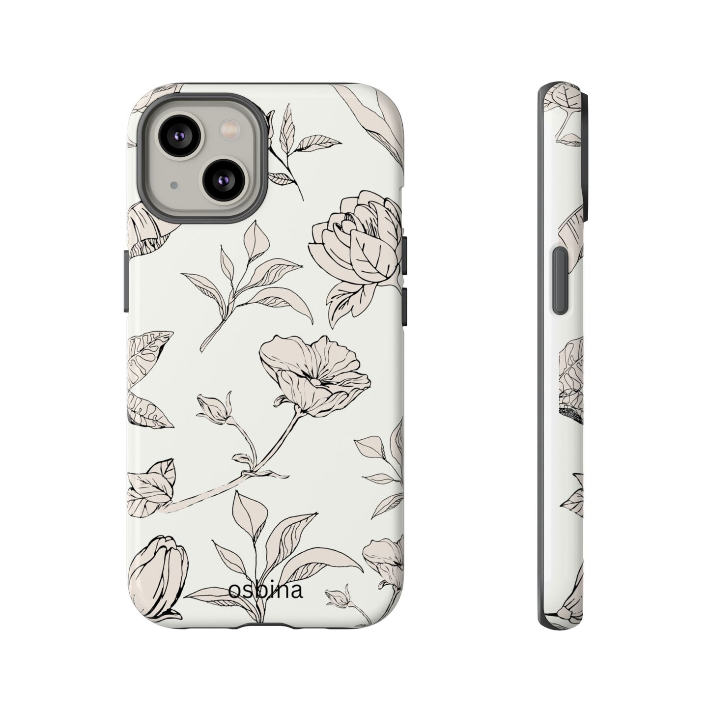 osbina | Silhouette Bloom Phone Case | Modern Muse Collection