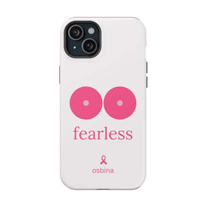 osbina |  MagSafe compatible for iPhone | Limited Edition The Fearless Tatas Case in Light Pink + Soft Pink + Hot Pink | The Pink October Collection | Inspired By