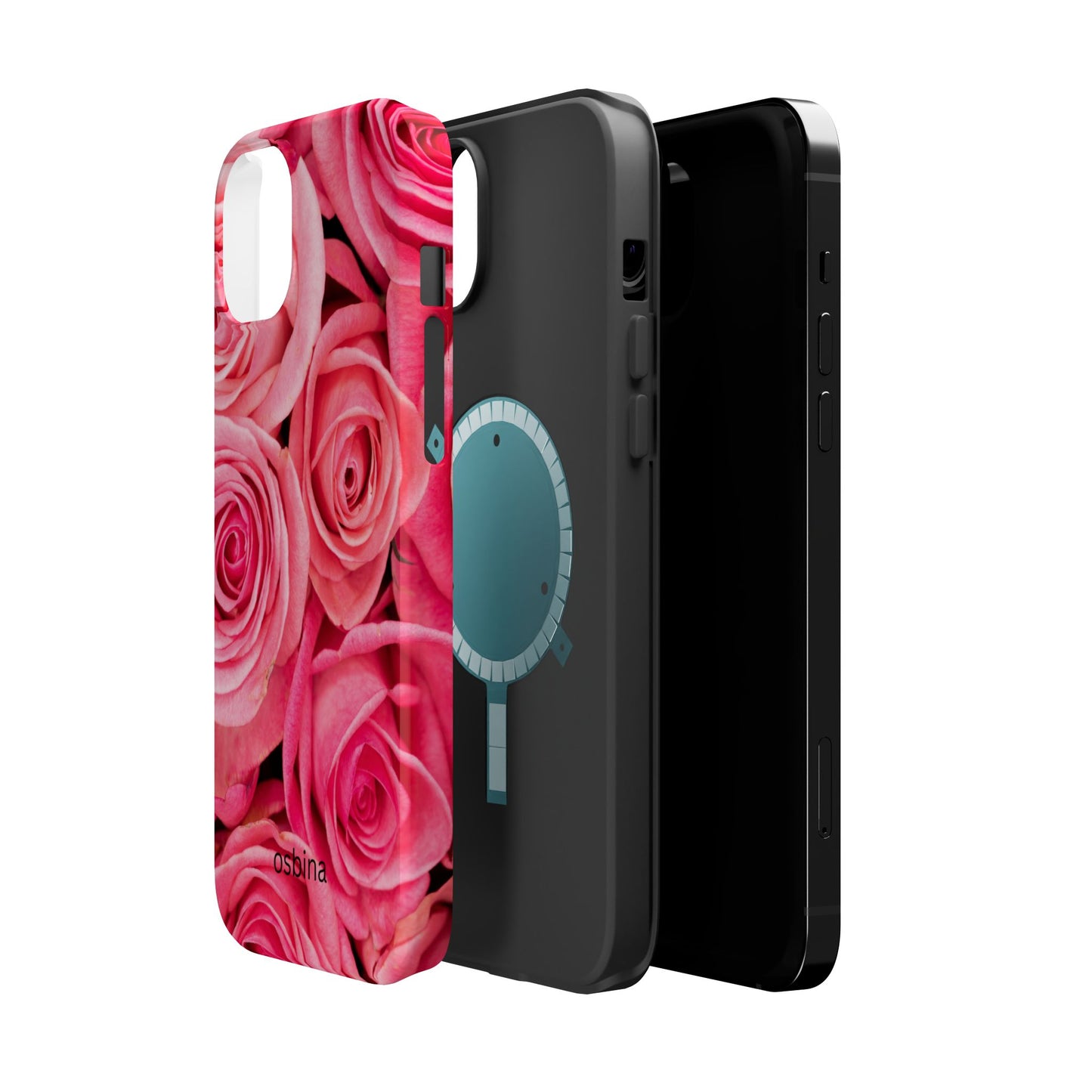 osbina | MagSafe compatible for iPhone | The Roselle Phone Case | Modern Muse Collection