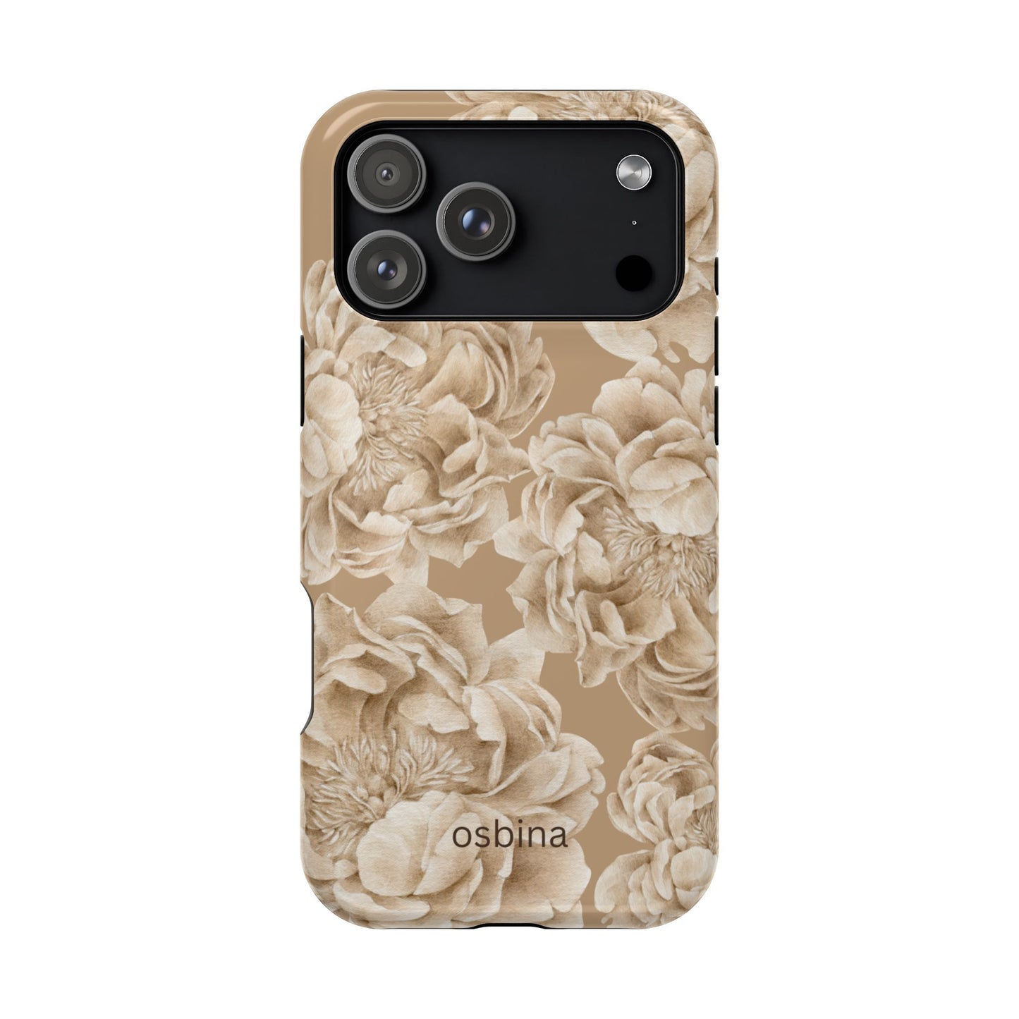 osbina | Peony Latte Designer Case