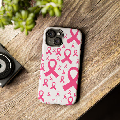 osbina | Limited Edition Strength in Ribbons Case in Light Pink + Soft Pink + Hot Pink | The Pink October Collection | Inspired By