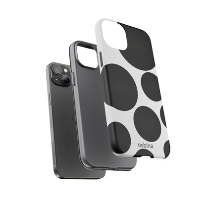 osbina | The Noir Bubbles Phone Case | Modern Muse Collection