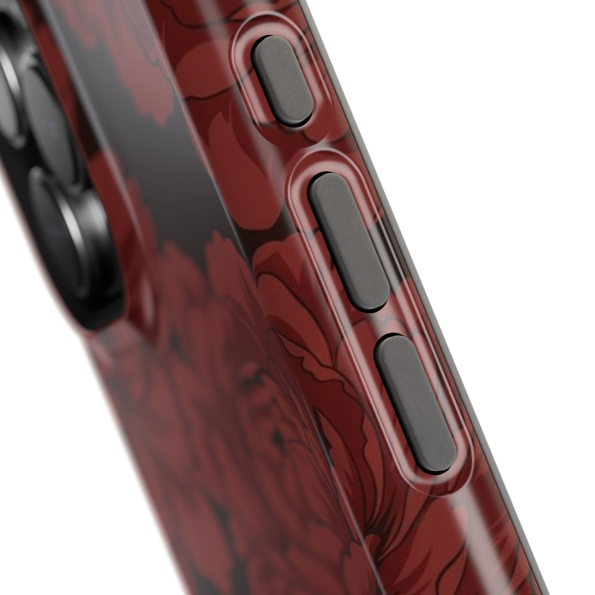osbina | Oxblood Peony Designer Case
