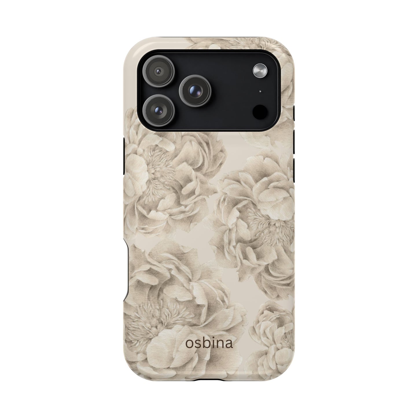 osbina | Peony Sand Designer Case