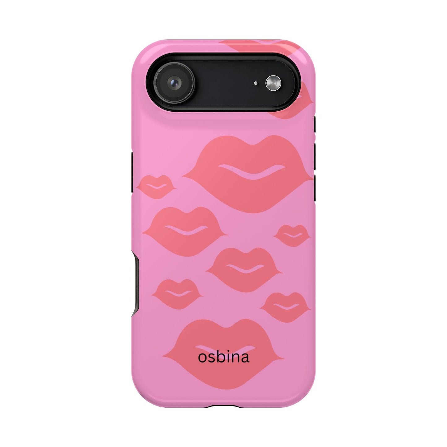 osbina | MagSafe compatible for iPhone | Besos Hot Lips Phone Case | Modern Muse Collection