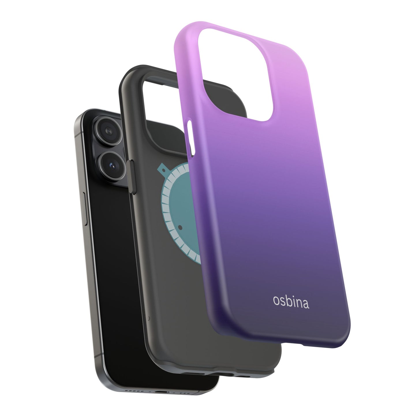 osbina | MagSafe compatible for iPhone | The Violet Haze Phone Case | Color Edit Collection
