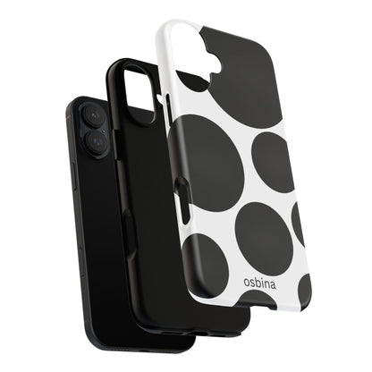 osbina | The Noir Bubbles Phone Case | Modern Muse Collection