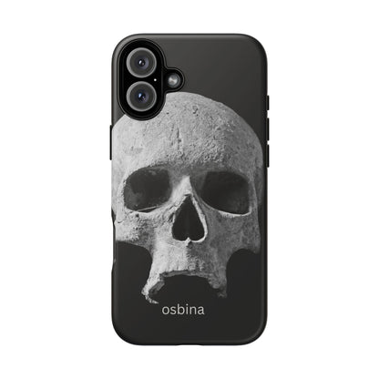 osbina | White Skull Phone Case | Season Collective Collection