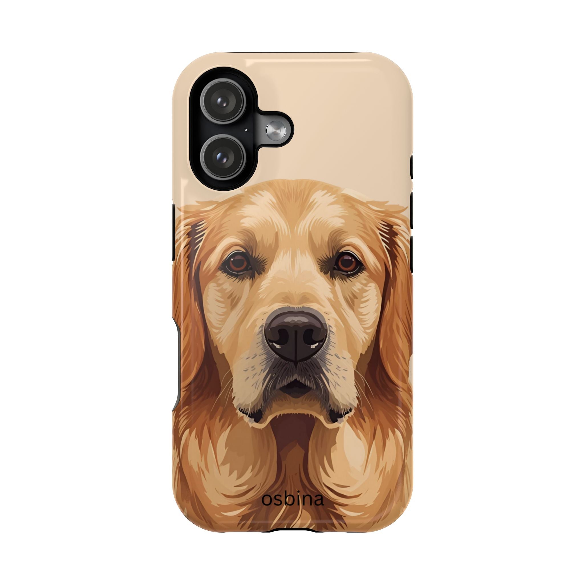 osbina | MagSafe for iPhone | The Golden Retriever Designer Case