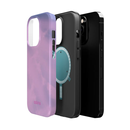 osbina | MagSafe compatible for iPhone | The Rosy Skies Case | YAYOU Collection Supporting Shine Like Sable