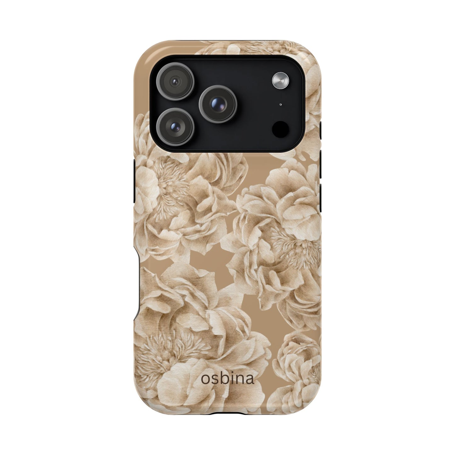 osbina | Peony Latte Designer Case