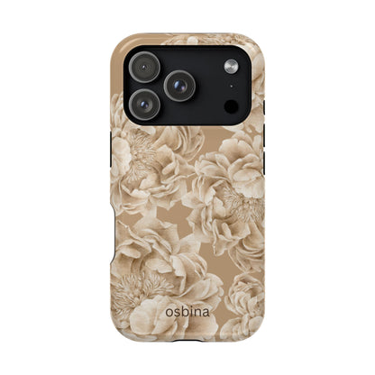 osbina | Peony Latte Designer Case