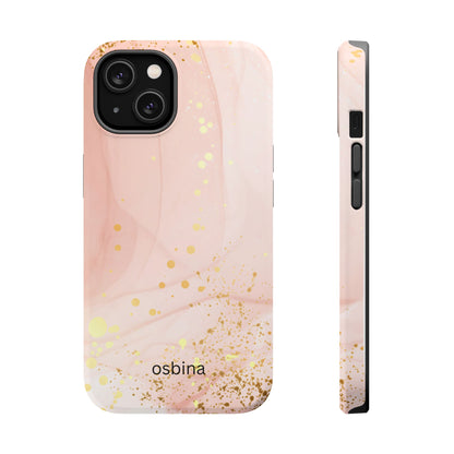 osbina | MagSafe | Pink Chic Stardust Cloud, Designer Case | Modern Muse Collection