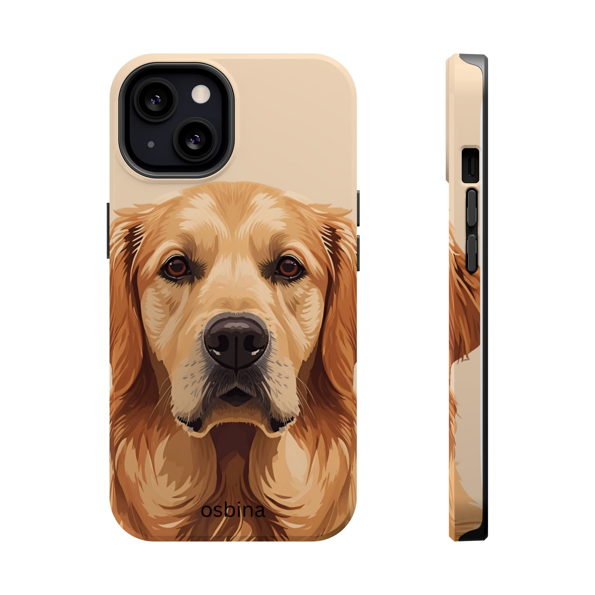 osbina | MagSafe for iPhone | The Golden Retriever Designer Case