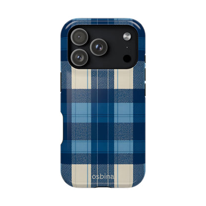 osbina | MagSafe | Azure Plaid, Designer Case | The Season Collective