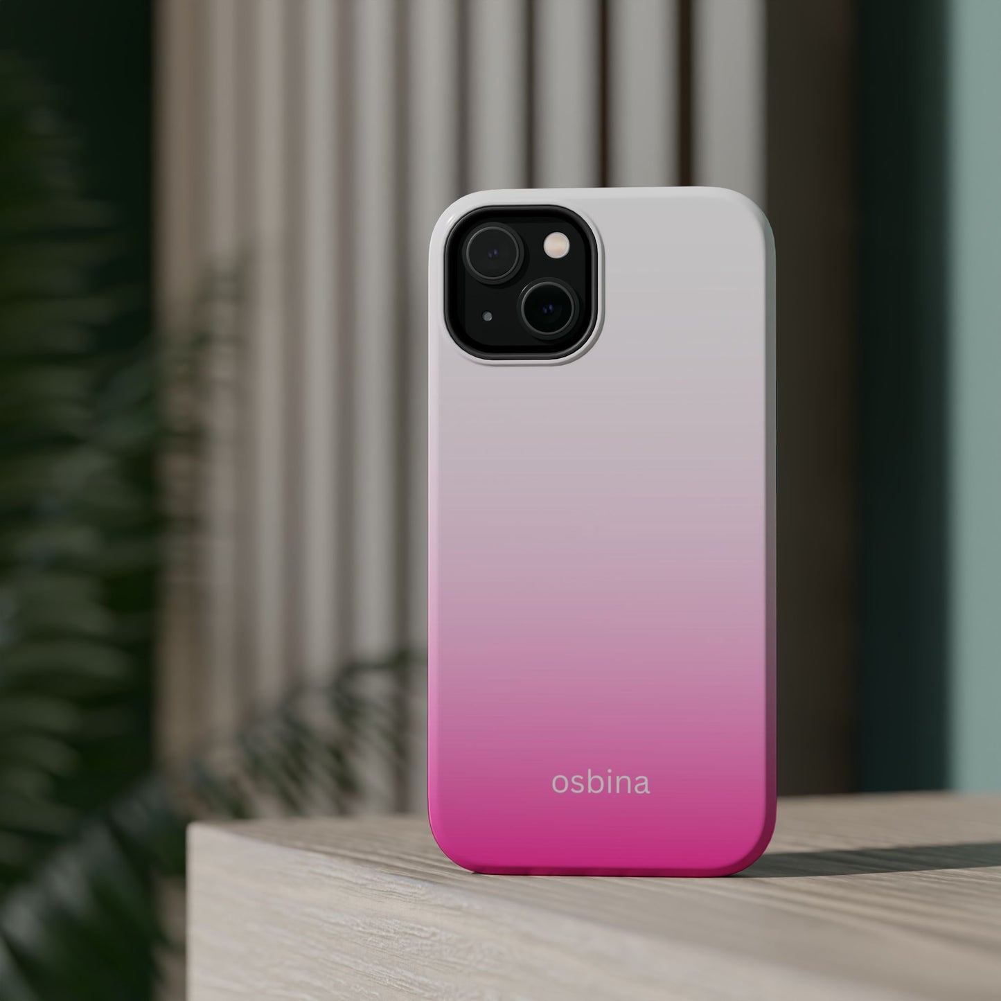 osbina | MagSafe compatible for iPhone | The Radiant Ombre Case | YAYOU Collection Supporting Shine Like Sable
