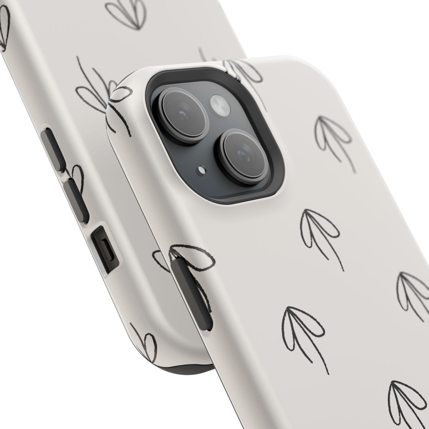 osbina | MagSafe compatible for iPhone | Linéa Flora Minimalistic Flower Phone Case | Modern Muse Collection
