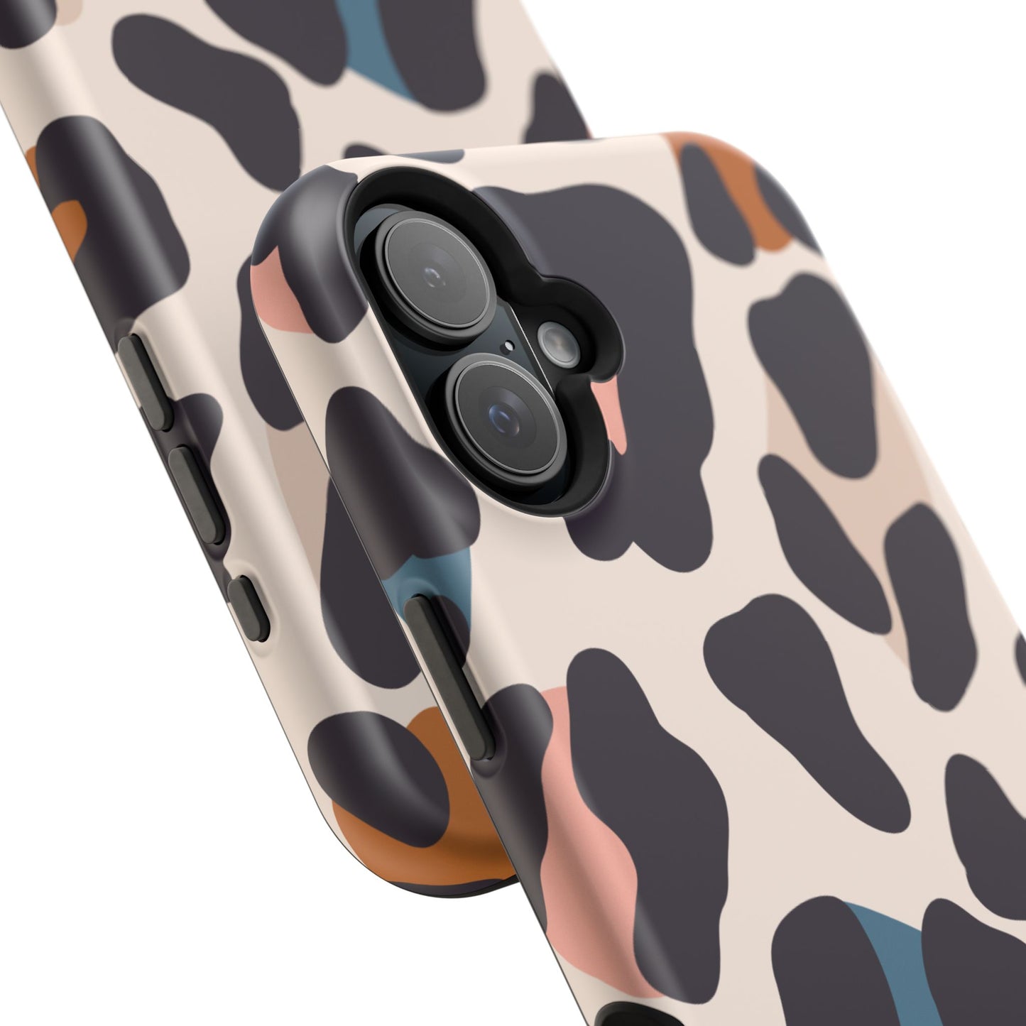 osbina | MagSafe compatible for iPhone | Leopard Luxe Color Pop Leopard Print Phone Case | Modern Muse Collection