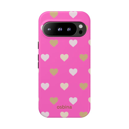 osbina | The Golden Hour Hearts Case | YAYOU Collection Supporting Shine Like Sable