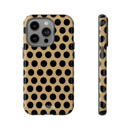 osbina | Camel Noir Dots, Designer Case