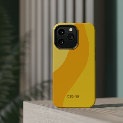 osbina | MagSafe compatible for iPhone | The Marigold Muse Phone Case | Color Edit Collection