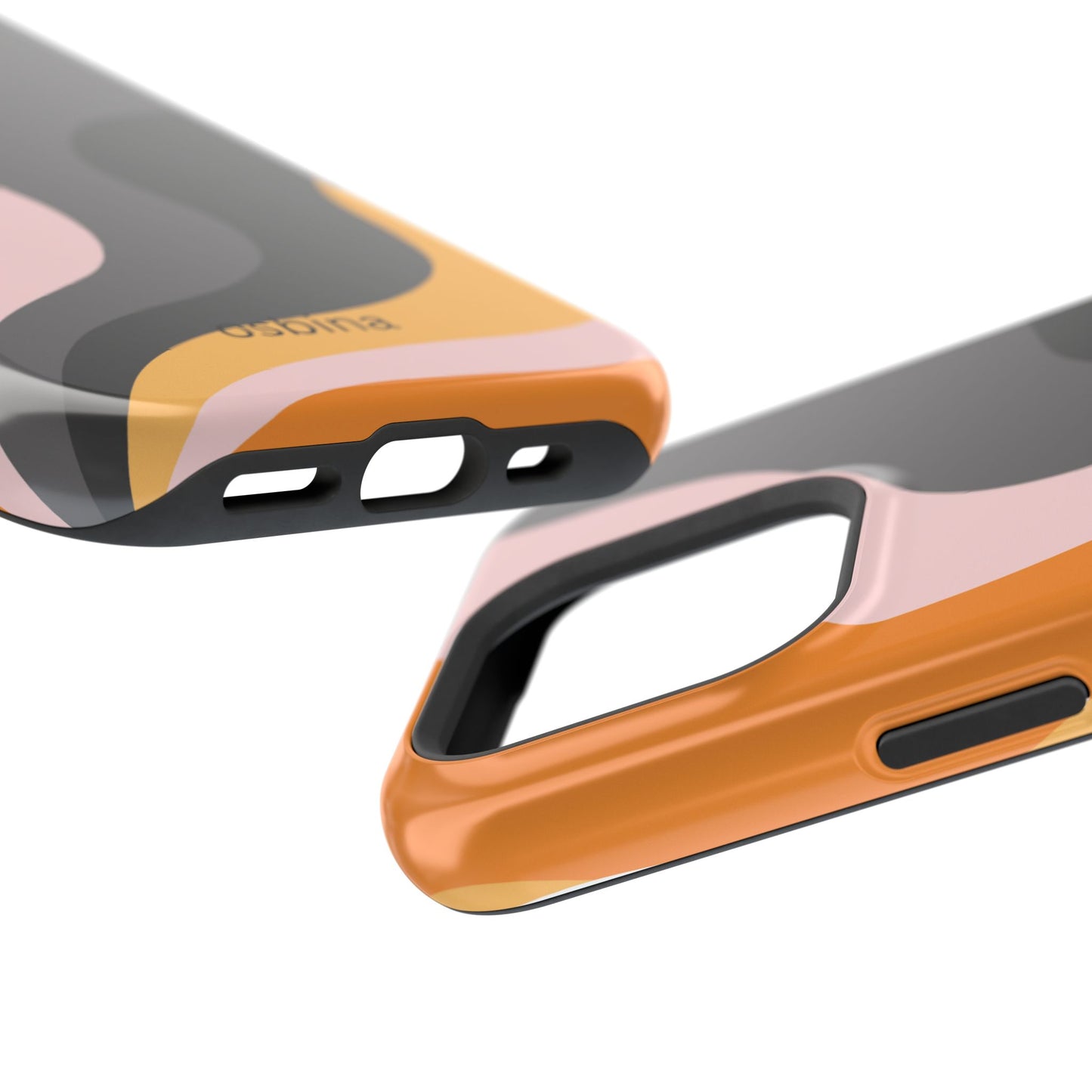 osbina | MagSafe Compatible for iPhone | The Case That Says “Fall, But Make It Fashion” | Retro Swirl Edition | The Season Collective