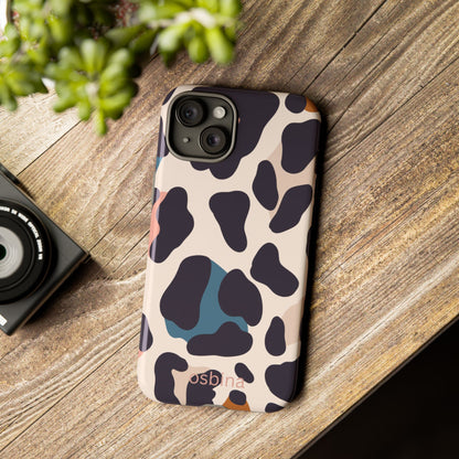 osbina | Leopard Luxe Color Pop Leopard Print Phone Case | Modern Muse Collection