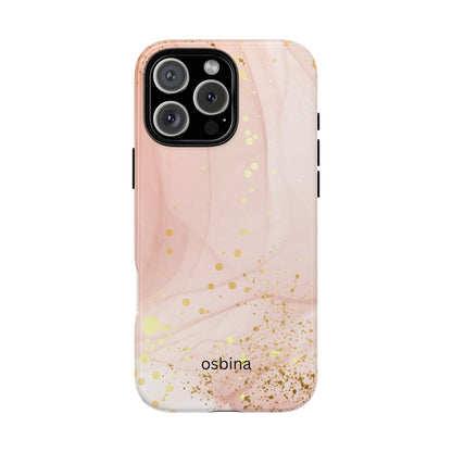 osbina | Pink Chic Stardust Cloud Phone Case | Modern Muse Collection