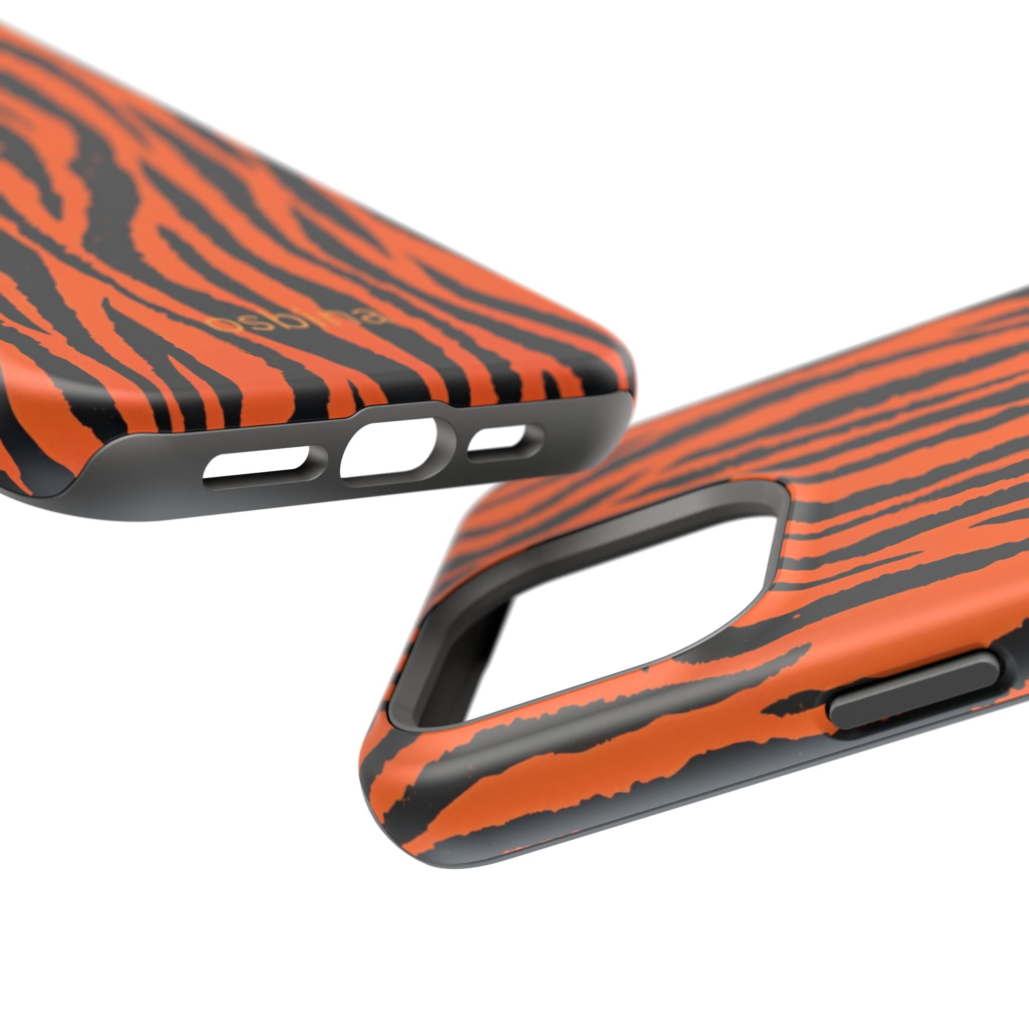 osbina | Tiger, But Make It Chic — The Bengal Stripe Case in Orange + Black | The Season Collective