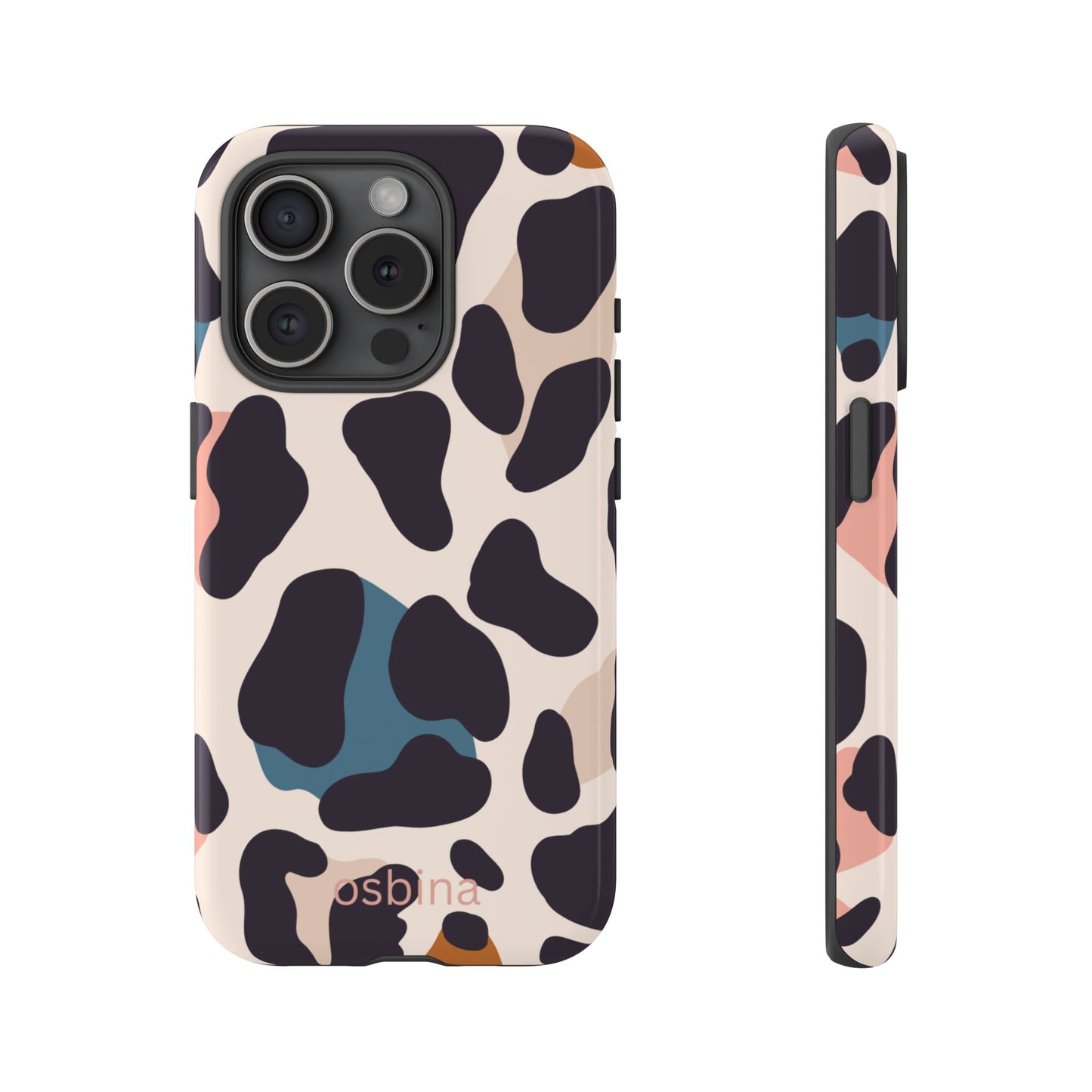 osbina | Leopard Luxe Color Pop Leopard Print Phone Case | Modern Muse Collection