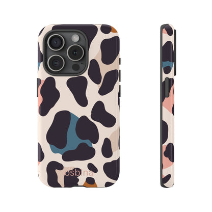 osbina | Leopard Luxe Color Pop Leopard Print Phone Case | Modern Muse Collection