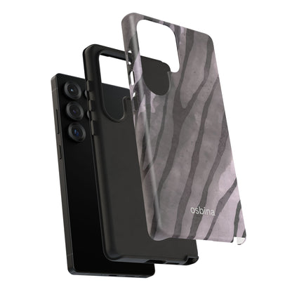osbina | Stripes on Point — The Muted Gray + Black Tiger Case | The Season Collective