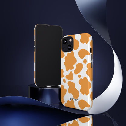 osbina | Holy Cow, It’s Chic — The Orange Cow Print Case | The Season Collective