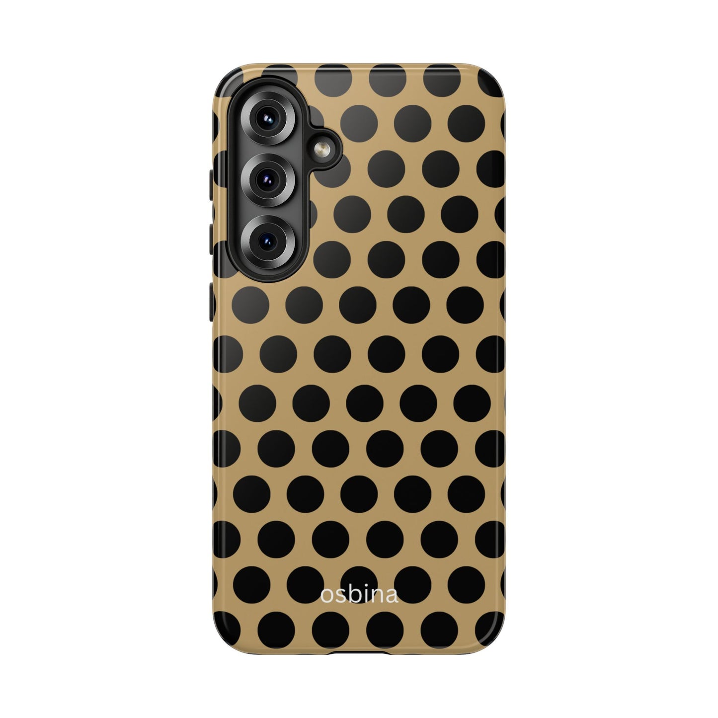 osbina | Camel Noir Dots, Designer Case