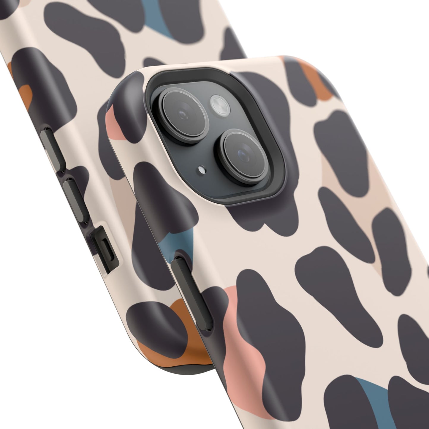osbina | MagSafe compatible for iPhone | Leopard Luxe Color Pop Leopard Print Phone Case | Modern Muse Collection