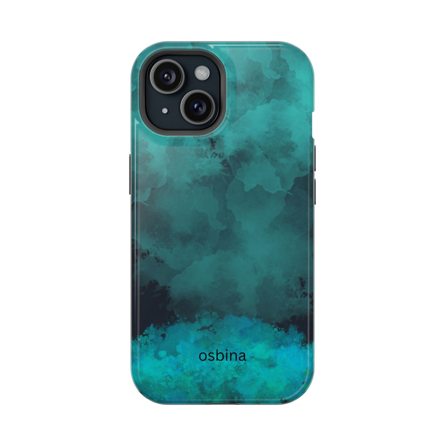 osbina | MagSafe compatible for iPhone | Midnight Aurora Phone Case | Modern Muse Collection