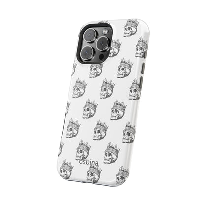 osbina | MagSafe compatible for iPhone | Skulls Royale Phone Case | Season Collective Collection