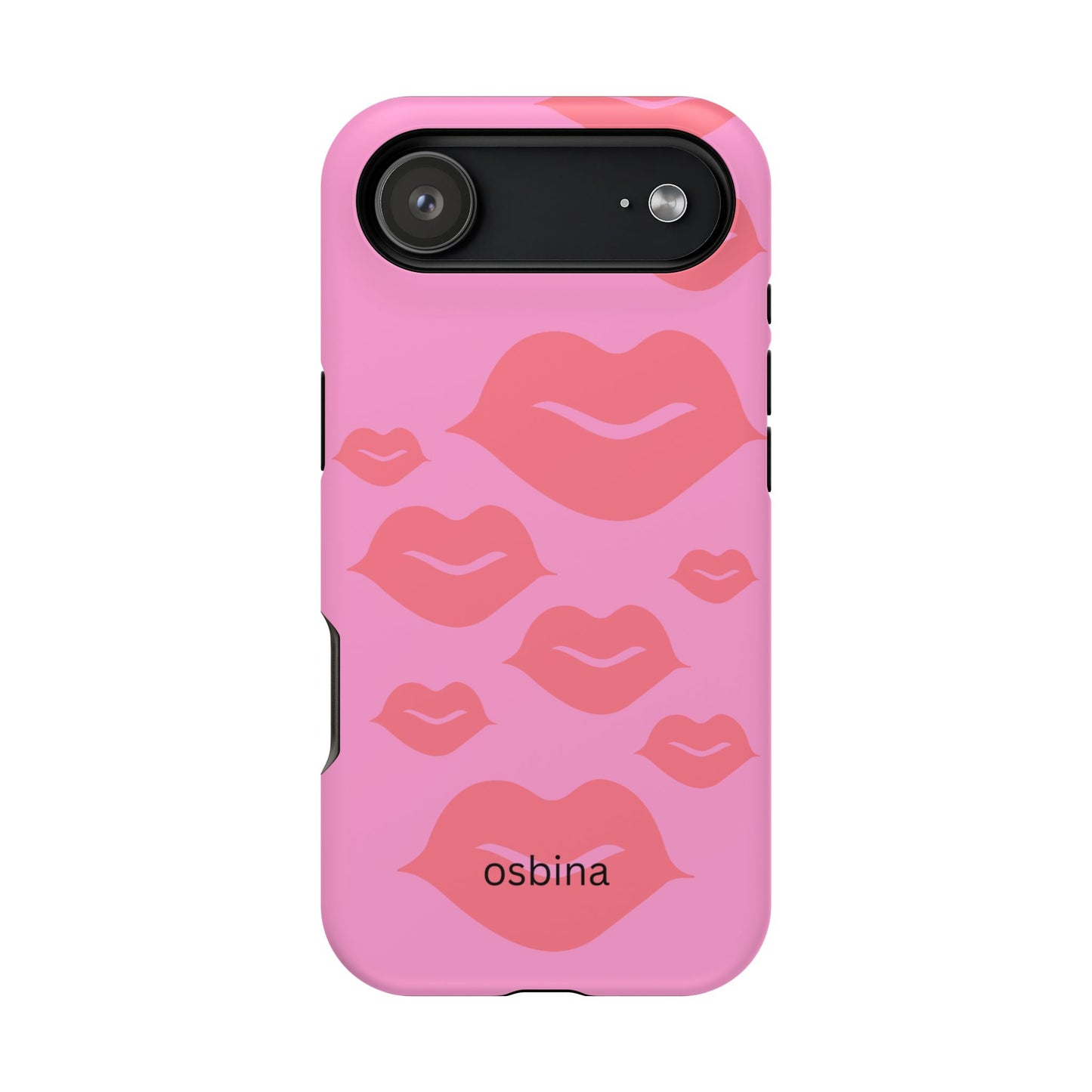 osbina | MagSafe compatible for iPhone | Besos Hot Lips Phone Case | Modern Muse Collection
