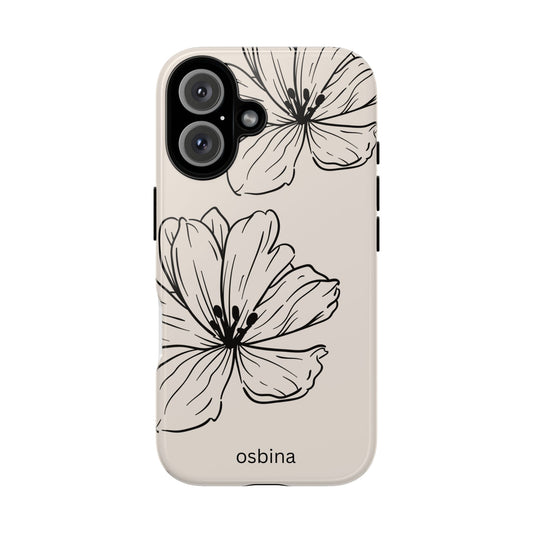 osbina | Poppy Whisper Phone Case | Modern Muse Collection