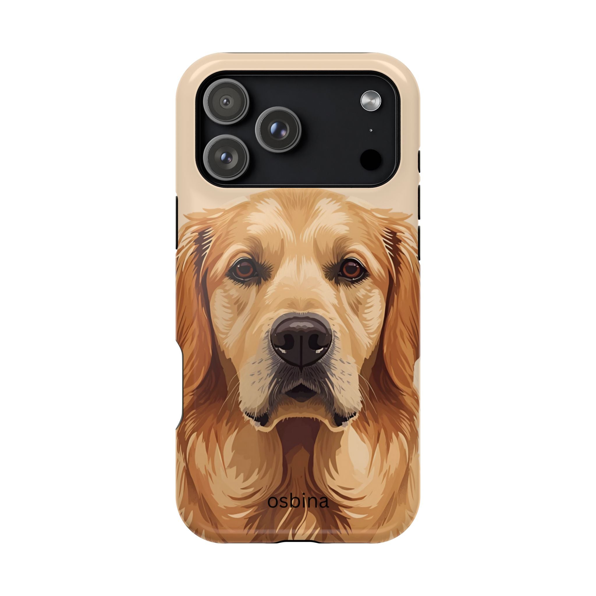 osbina | MagSafe for iPhone | The Golden Retriever Designer Case