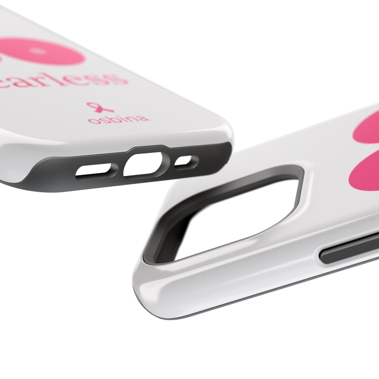 osbina |  MagSafe compatible for iPhone | Limited Edition The Fearless Tatas Case in Light Pink + Soft Pink + Hot Pink | The Pink October Collection | Inspired By
