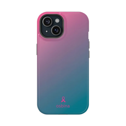 YAYOU MagSafe for iPhone | Teal Horizon Designer Case | osbina