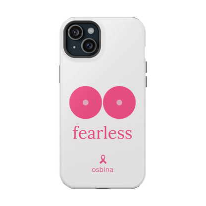 osbina |  MagSafe compatible for iPhone | Limited Edition The Fearless Tatas Case in Light Pink + Soft Pink + Hot Pink | The Pink October Collection | Inspired By