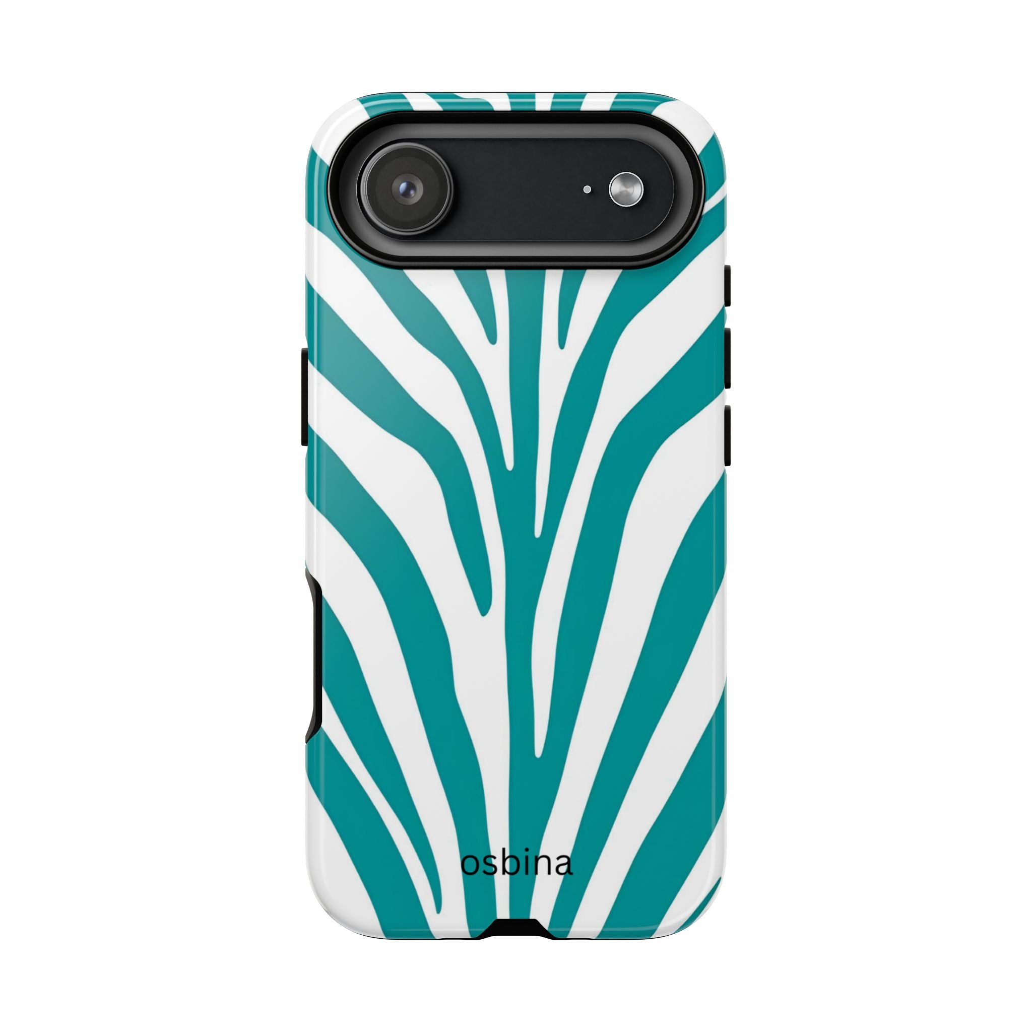 osbina | The Teal Zebra Designer Case