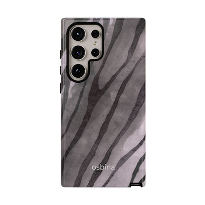 osbina | Stripes on Point — The Muted Gray + Black Tiger Case | The Season Collective