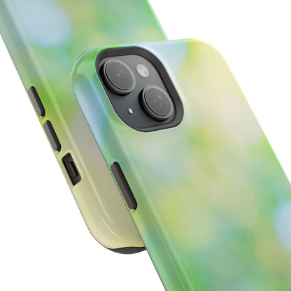 osbina | MagSafe compatible for iPhone | The Veridian Orbs Phone Case | Color Edit Collection