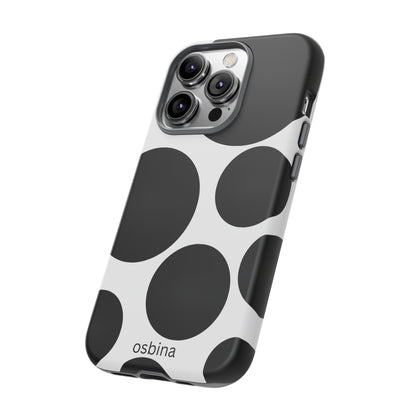 osbina | The Noir Bubbles Phone Case | Modern Muse Collection