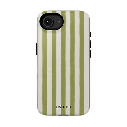 osbina | Verde Stripe, Designer Case